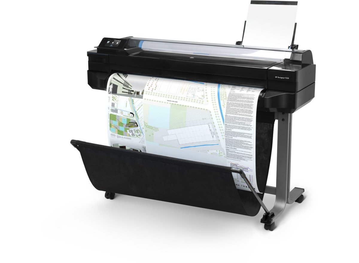 Hp designjet t520 не печатает большие файлы